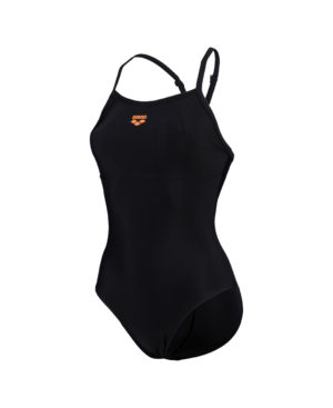 women’s arena solid swimsuit lightdrop back b